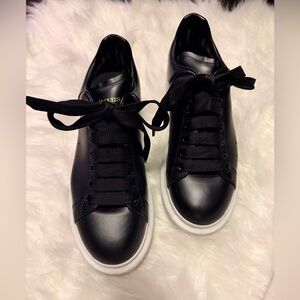 Alexander McQueen Black and White Sneakers